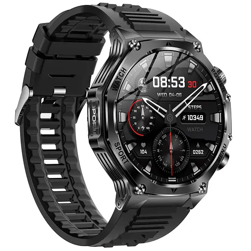 Часы Smart Surf X Pro Black Rubber, 2 ремешка - фото 10