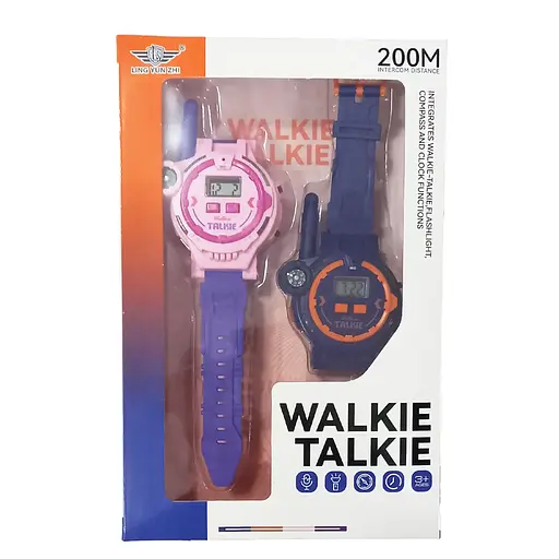 Рація, 24 см, 2 шт., годинник, акумулятор, компас, LZ060 - фото 4