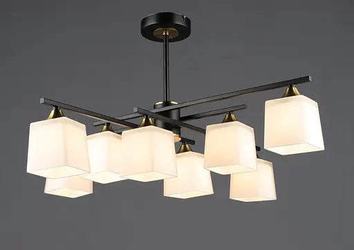 Люстра декоративная B N6668/8 BK+COP