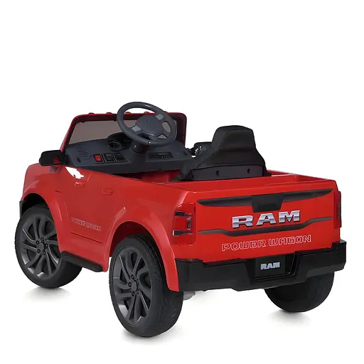 Электромобиль детский Bambi Джип Dodge M 5766EBLR-3 RAM 2 мотора 35W 1 аккумулятор 12V10AH MP3 - фото 5