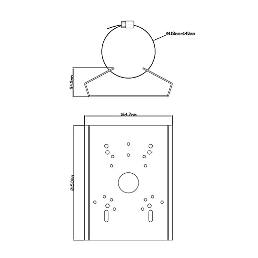 Кронштейн TVT TD-YZJ0501 (77-00108) - фото 2