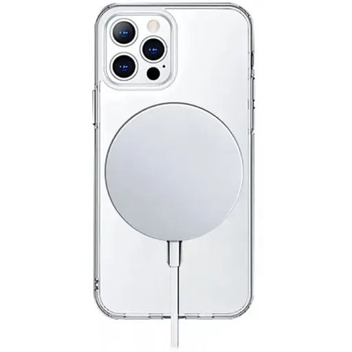 Чехол-накладка Magnetic Case для iPhone 13 Pro Clear прозрачный - фото 2