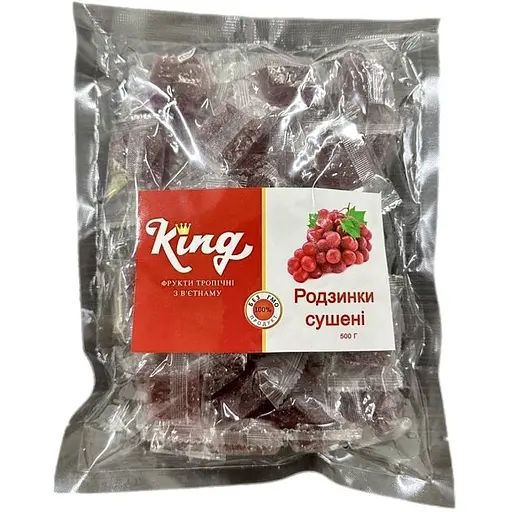Изюм King сушеный 500 г - фото 1