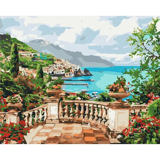 Картина за номерами Вид на море Brushme 40x50 см кольорова 000277937