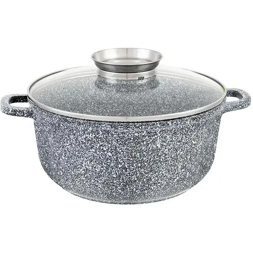 Кастрюля Edenberg EB-3978 с гранитным покрытием и крышкой 4.5 л 24 см - фото 1