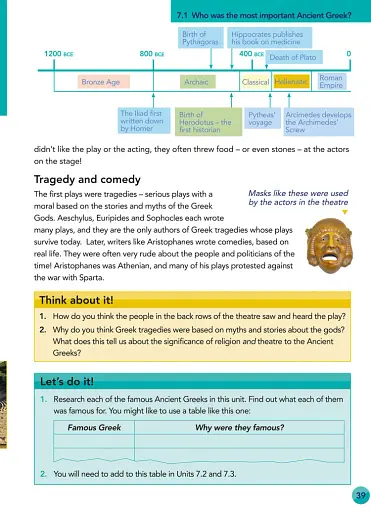 Collins Primary History: Ancient Greece Pupil Book - фото 5