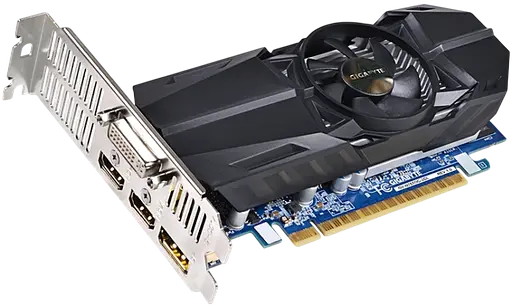 Відеокарта GeForce GTX 750 Ti 2GB Gigabyte Low Profile OC (GV-N75TOC-2GL) Б/В - фото 2