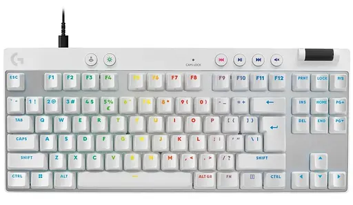 Клавіатура Logitech G PRO X TKL RAPID Gaming White (920-013242) - фото 1