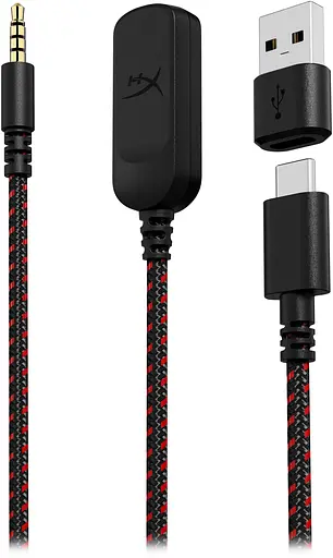 Гарнітура ігрова Cloud III, mini-jack/USB-A/USB-C, 1.2м/1.3м, чорно-червоний HyperX teh0013087 - фото 8