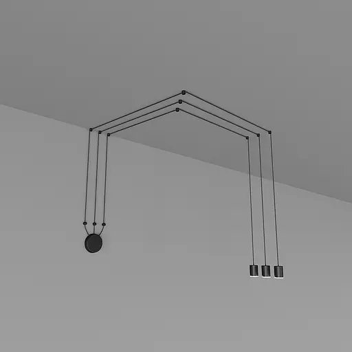 Люстра-павук SV0107-3 BK 3000K - фото 1