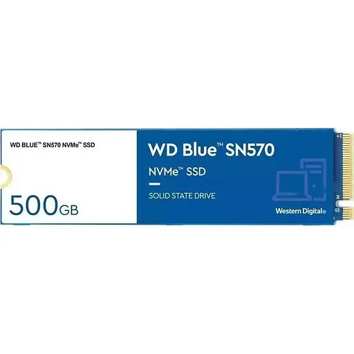 SSD накопитель WD Blue SN570 500 GB (WDS500G3B0C) - фото 1