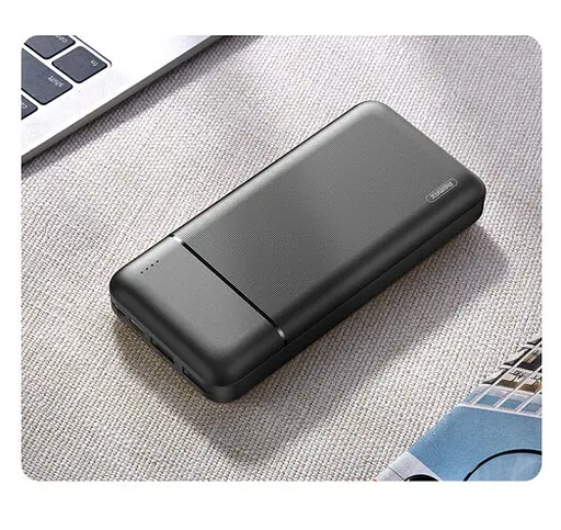 Універсальна мобільна батарея Remax Langgo RPP-166 20000mAh 2USB (2.1A) Чорний - фото 5