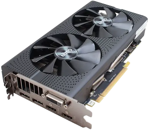 Видеокарта AMD Radeon RX 470 8GB Sapphire Nitro (11256-17) Б/У - фото 3