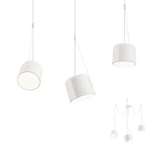 Подвесной светильник Redo DODO SU 3X42W E27 20/250cm WH (4.1.1) 01-1825 - фото 1