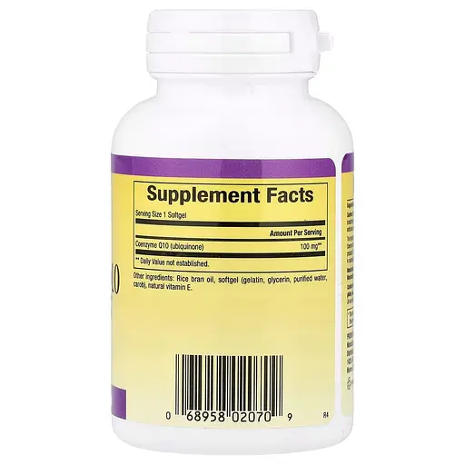 Коензим Q10 Natural Factors Coenzyme Q10 100 mg, 30 капсул - фото 2