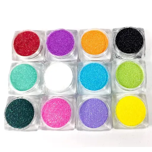 Набір гліттеру для біо-тату №3 райдужний ірис gliset-3 - фото 4