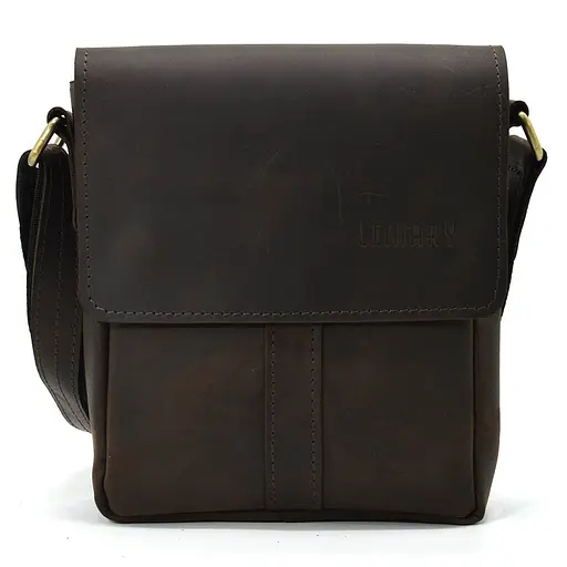 Чоловіча шкіряна сумка через плече LIMARY 22х18х5 см sum0025907 - фото 3