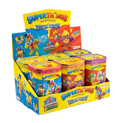 Игророй набор SUPERTHINGS серии «Rescue Force» – КАЗУМ-КИД (казум-кид, фигурка, аксессуар), в коробке (8431618019542) МИКС - фото 5