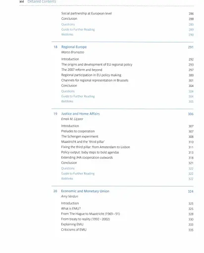 European Union Politics Third Edición - фото 14