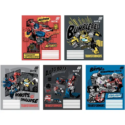 Набор тетрадей Kite TF в клетку 12 листов 25 шт. (TF26-232) - фото 1