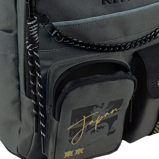 Рюкзак Kite Education 584 Tokyo Vibe Хакі (K26-584M-4) - фото 10