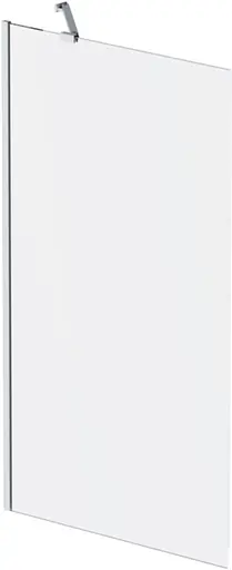 Шторка для ванны Am.Pm Gem матовое стекло 80x140 см хром WU90BS-080-140CM, Универсальная, матовый, хром - фото 1