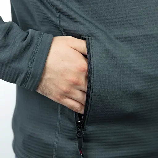 Флисовая кофта Fahrenheit PG Full ZIP Regular Charcoal XL (1044-FAPG10008 XL/R) - фото 4