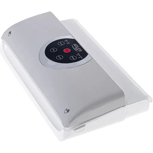 Вакууматор Adler AD 4503 для пакетов, рулонов и контейнеров / 130 Вт / 30 см / эл. управление / серый - фото 1