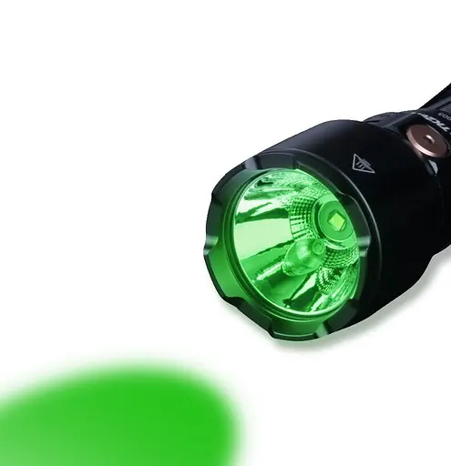 Ручний тактичний ліхтарик Fenix TK26R 1500лм Type-C (зелений + червоний + біле світло) Чорний) - фото 4