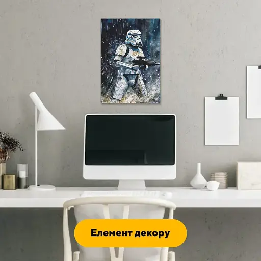 Деревянный фигурный пазл Штурмовик, А5, Картонная коробка 35 элементов - фото 5