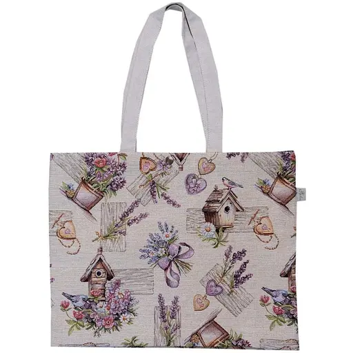 Торбинка- шоппер Прованс Лавандовий садочок гобеленова (44380) - фото 1