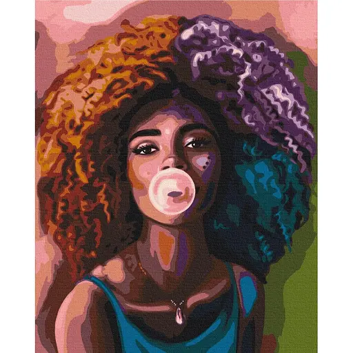 Картина за номерами У стилі хуба-буба Olha Bochulynska Brushme 40x50 см кольорова 000277362