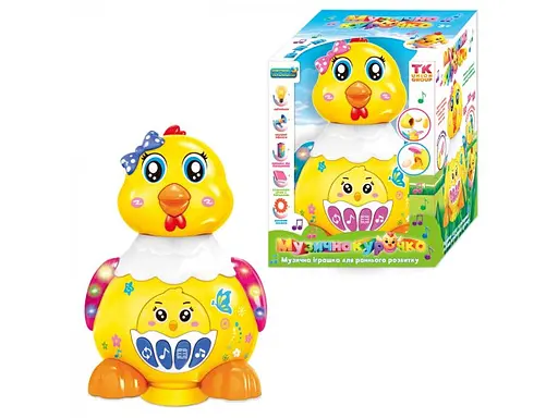 Интерактивная игрушка TK Group Курочка (укр.) - фото 2