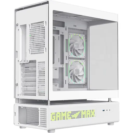 Корпус GameMax N90 Tempered Glass без БЖ White (N90 WH) - фото 8