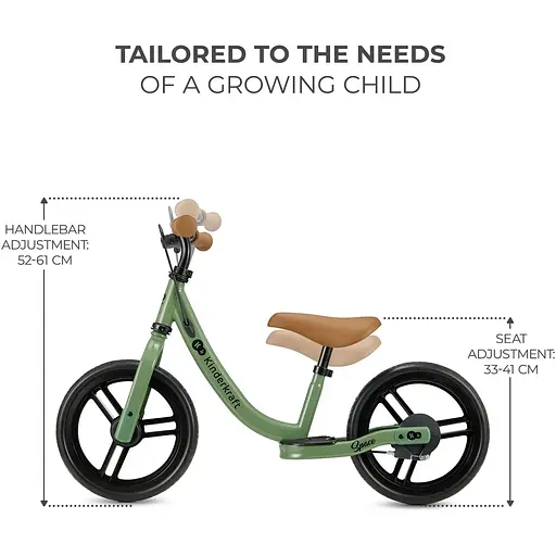 Беговел Kinderkraft Space Light Green (KRSPAC23GRE0000) - фото 7