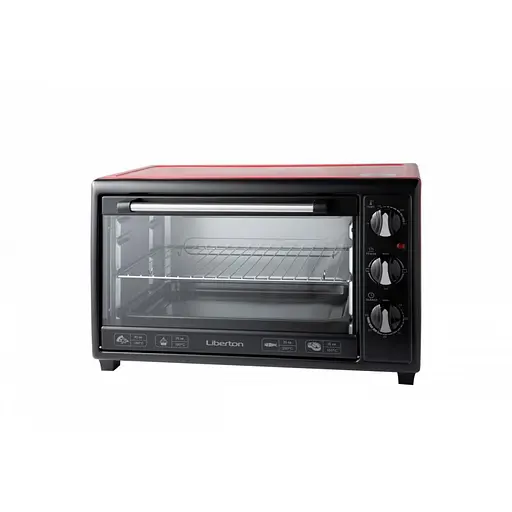 Духовка настільна Liberton LEO-350 Red - фото 3