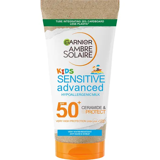 Сонцезахисне молочко для дітей Garnier Ambre Solaire Kids, SPF50+, 175 мл - фото 1