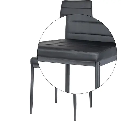 Стул Doros Зита Черный 42х54х96 (42005097) - фото 9