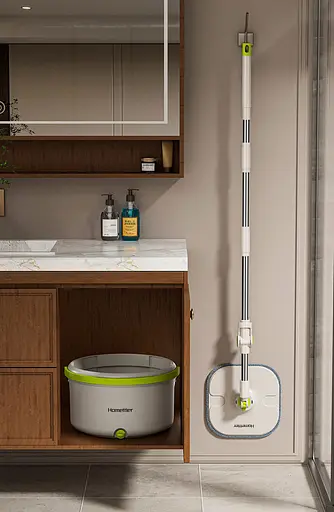 Швабра з відром CoolMop Plus CW001 Кремовий - фото 11