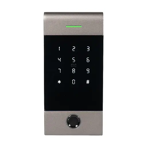 Клавіатура з Bluetooth, з контролером, зчитувачем відбитків пальців та карт Mifare Trinix TRK-1206BTFW Black (71-00072) - фото 3