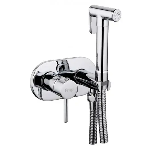 Гигиенический душ со смесителем Frap F7505 - фото 1