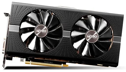 Видеокарта Sapphire AMD Radeon RX 580 8Gb Nitro+ (11265-01) (GDDR5, 256 bit, PCI-E 3.0 x16) Б/у - фото 1