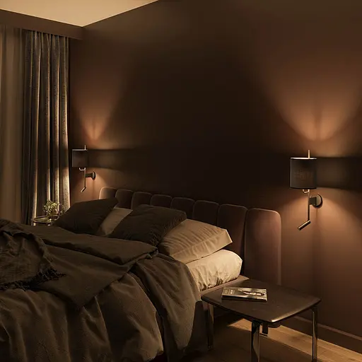 Настінний світильник MJ-Light VORO 3200K BK+BK 15025 - фото 3