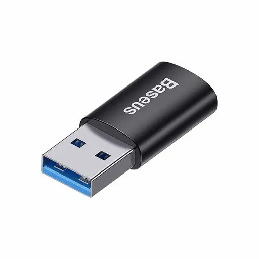 Адаптер Baseus Ingenuity Series Mini OTG Adaptor USB 3.1 to Type-C Black - фото 2