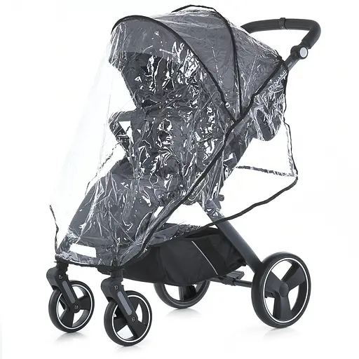 Детская прогулочная коляска-книга El Camino ME 1053-3 Dynamic Pro Charcoal Серая - фото 4