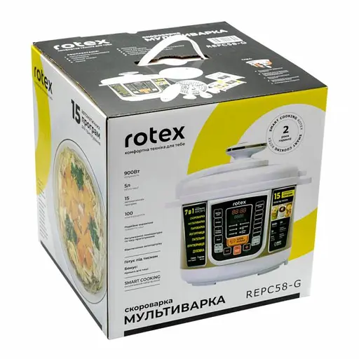 Мультиварка Rotex REPC58-G - фото 6