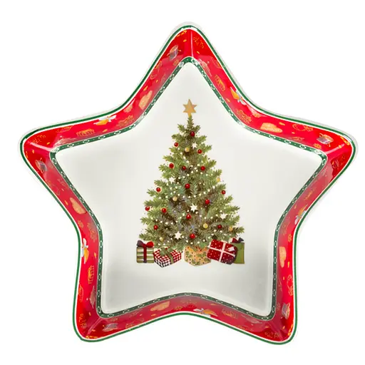Блюдо Lefard Christmas Delight 18 см (985-195) - фото 1