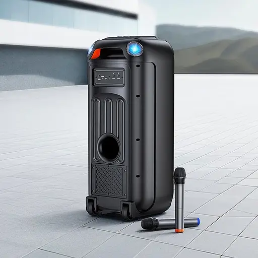 Бездротова акустика Hoco HA13 MAX Outdoor 2 бездротові мікрофони - фото 8