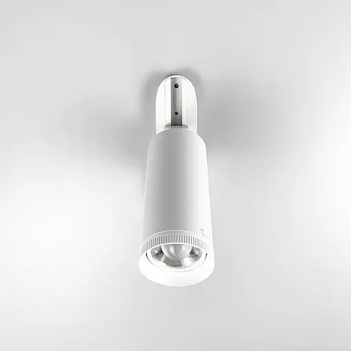 Трековий світильник з лінзою в білому кольорі 10W | Line F | Арт. LC10W WT - фото 1