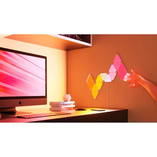 Додаткові панелі Nanoleaf Shapes Triangles Starter Kit Apple Homekit 3 шт [80705] - фото 6